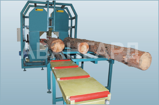 Log sawing machine Avangard LP-80-2B-D